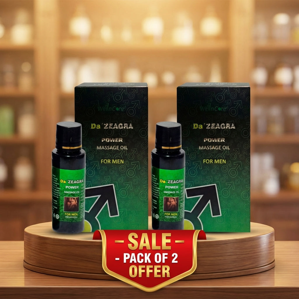 Da Zeagra Oil (Pack of 2) – Double the Power, Double the Results