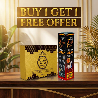 Buy Golden Royal Honey and Knight Rider Delay Spray Free