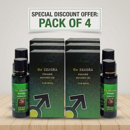 Da Zeagra Oil Pack of 4 Benefits, Usage & Price