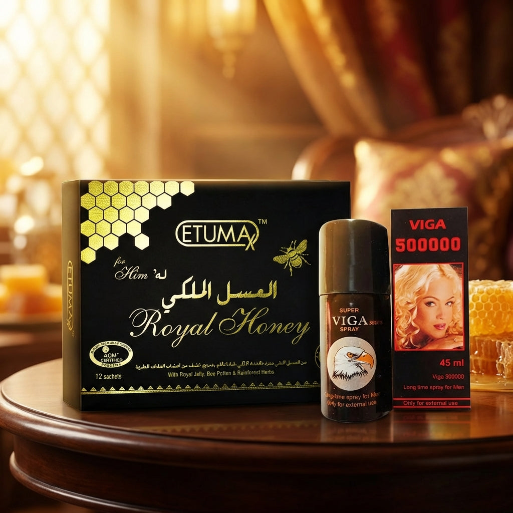 Buy Etumax Royal Honey and Delay Spray Free