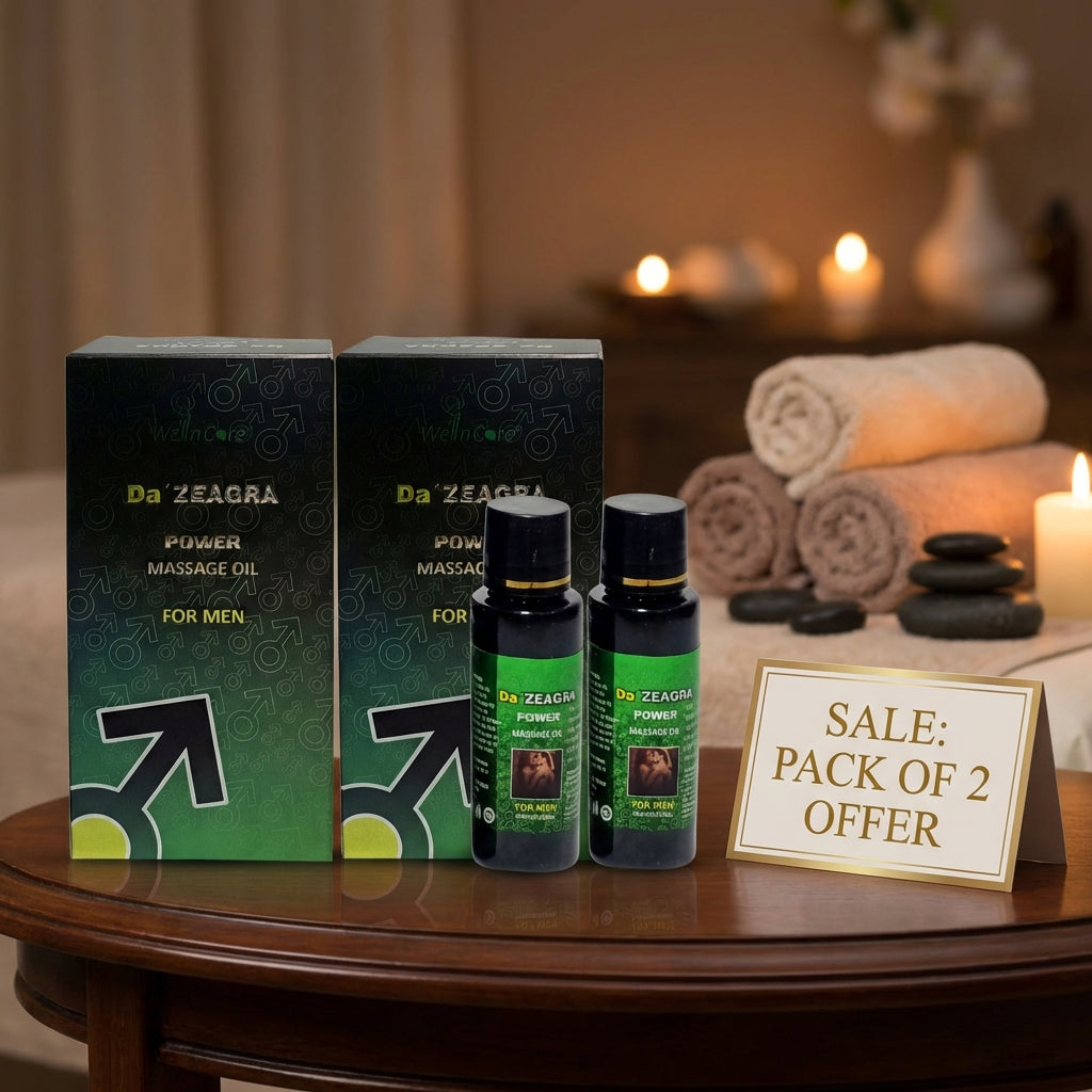 Da Zeagra Oil (Pack of 2) – Double the Power, Double the Results
