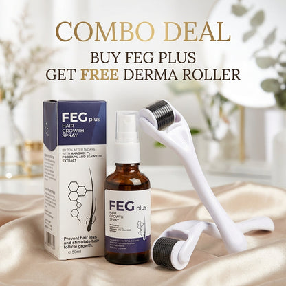 Buy FEG PLUS and Get Derma Roller Free