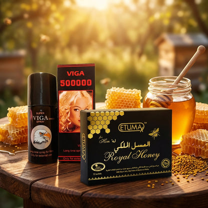 Buy Etumax Royal Honey and Delay Spray Free