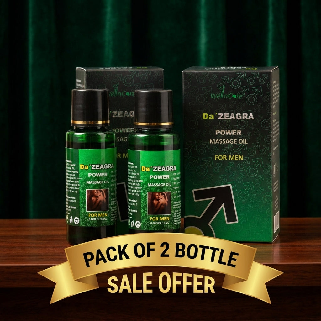 Da Zeagra Oil (Pack of 2) – Double the Power, Double the Results