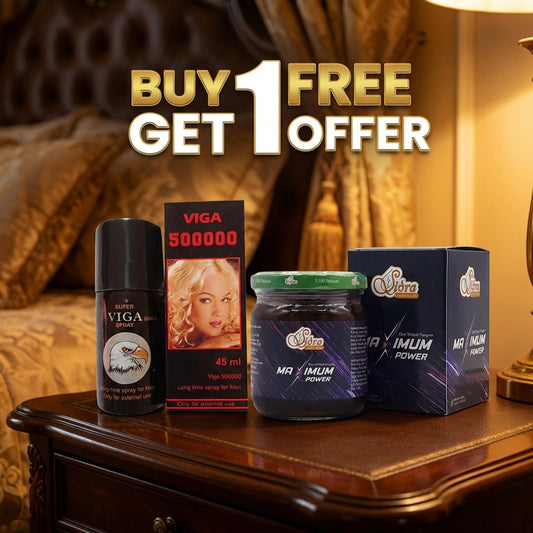Buy Sidra Maximum Power 240 gr and Get Delay Spray Free